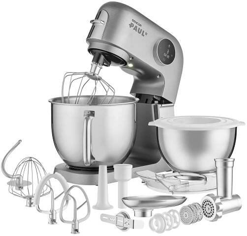 Kuchyňský robot Sencor STM 7740 1500 W stříbrná/šedá