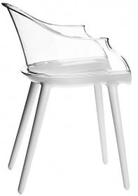 Židle CYBORG plastic - bílá