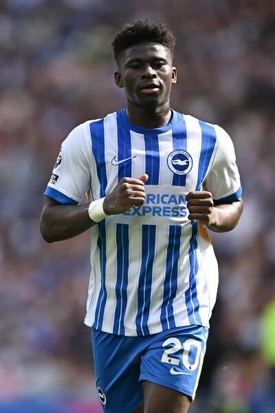 Carlos Baleba of Brighton & Hove Albion.