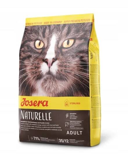 Josera Naturelle pro kočky po sterilizaci 2kg