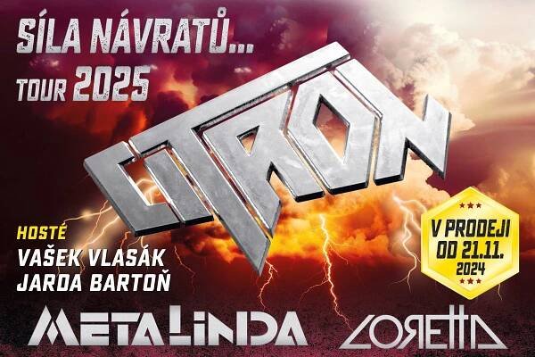 Citron, Metalinda a Loretta pokračují v úspěšném společném turné! | Rádio BEAT: První bigbít u nás