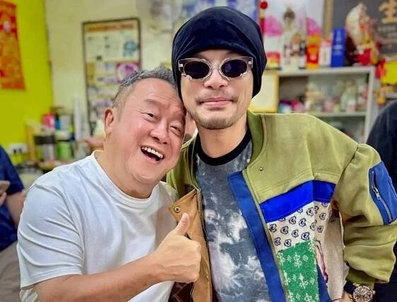 Eric Tsang (left) has said the photo was taken as a “courteous interaction in a public setting”. Photo: Handout