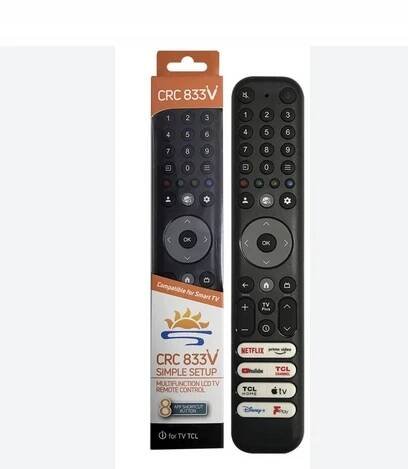 Univerzální dálkový ovladač pro TCL LED TV NETFLIX RC902V RC901 RC802N CRC833V Kód výrobce CRC833V