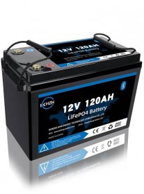 12V120AH Blutooth LiFePO4 lithiová baterie (3)