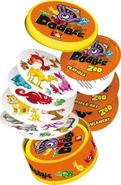 Karetní hra Dobble Zoo - Xzone.cz