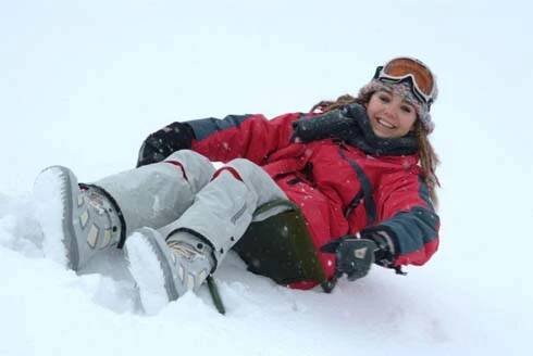 Snowboarďáci