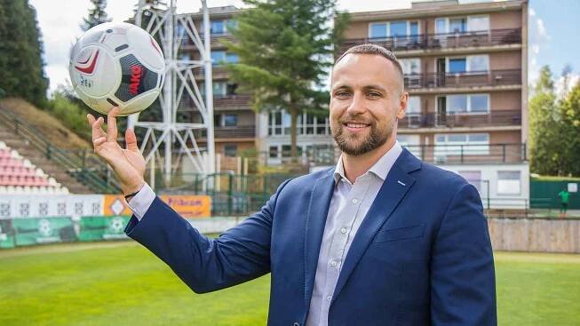 Statutární ředitel 1. FK Příbram Jan Starka.