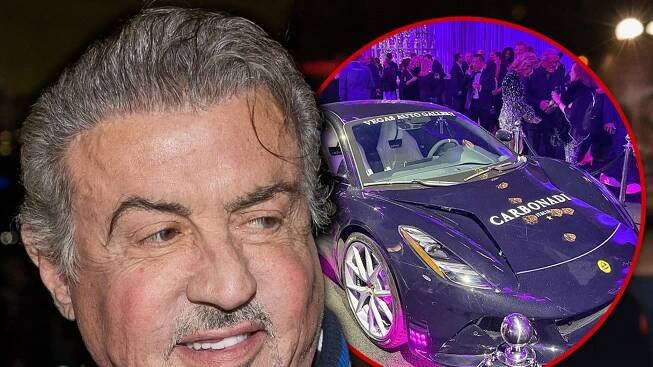 Sylvester Stallone Partners With Auto Dealer to Auction Cars, VIP Experience