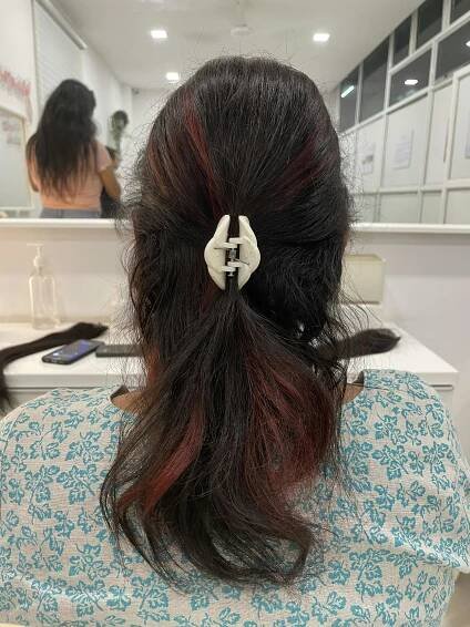 Buy Burgundy Color Hair Streaks Online In India 