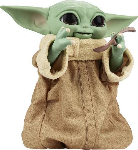 Hasbro Baby Yoda se svačinou