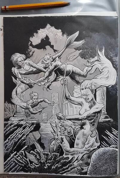Dungeons and Dragons Original Art Available