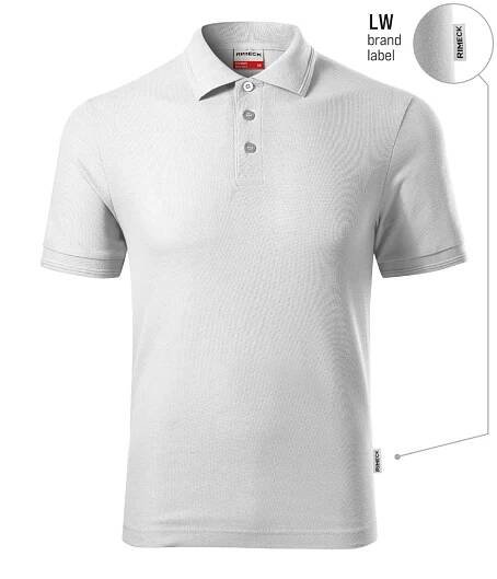Pánská polokošile s krátkým rukávem RIMECK® Reserve Bílá (brand label)