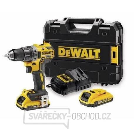 Aku bezuhlíková vrtačka a šroubovák DeWALT DCD791D2 18V, 2x2,0 Ah + Kufr