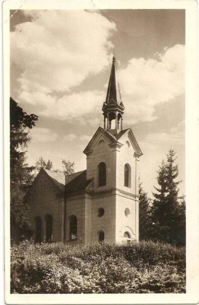 KONSTANTINOVY LÁZNĚ - kostel - Tachov - Pohlednice místopis