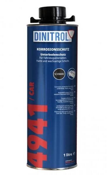  Vosk na podvozky DINITROL 4941 - 1 L - černý 