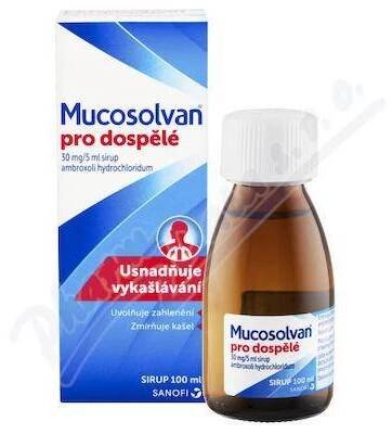 Mucosolvan pro dospělé 30mg/5ml sir.1x100ml