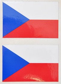 Samolepka vlajky České republiky prodej | Alerion e-shop