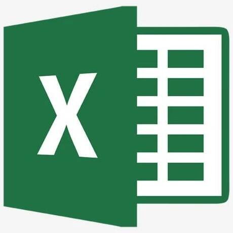 an excel file with the word excel in front of it and a microsoft logo above it