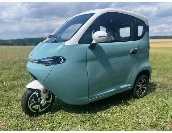 Leramotors Tříkolka E3 Modrá - 3. pohled