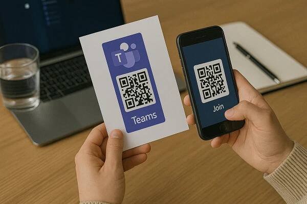 Join a Microsoft Teams Channel via QR Code