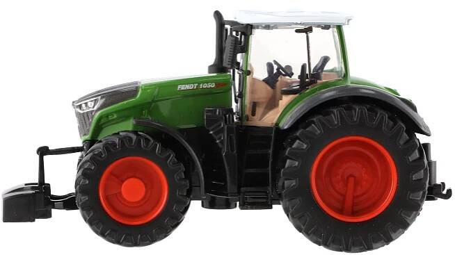 Traktor Bburago Fendt 1050 VarioNew Holland kovplast 13cm 2 druhy v krabičce 15x11x8cm