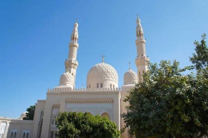 The Jumeirah Mosque in Dubai
