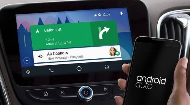 Navigace Android auto aplikace