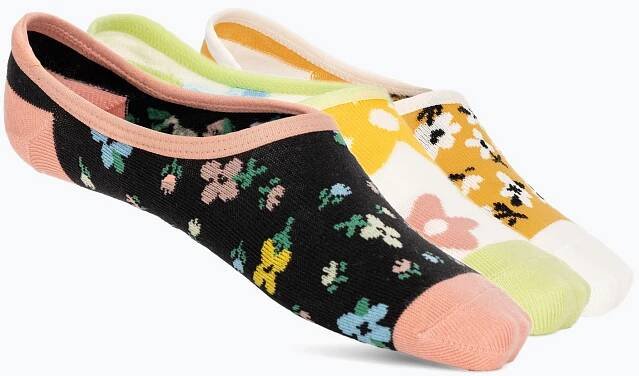 Dámské ponožky Vans Best Me Canoodle 3 páry lime sherbet
