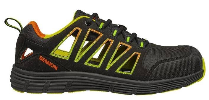 Pracovní obuv BENNON REBEL S1P ESD GREEN bezpečnostní polobotka Velikost: 45