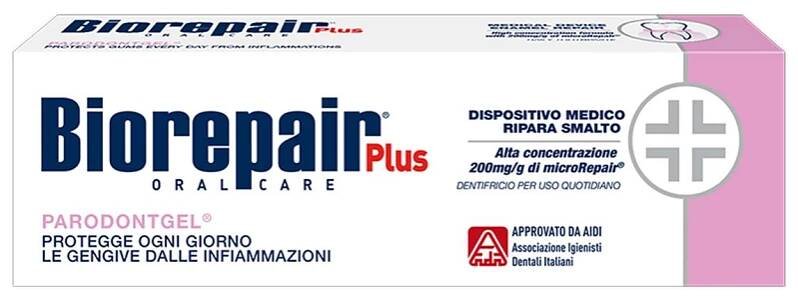 Biorepair Plus Parodontal pasta posilující zubní sklovinu proti parodontóze 75 ml