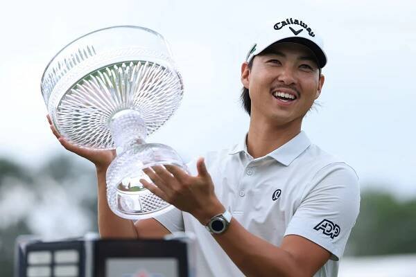 Min Woo Lee keeps Scottie Scheffler and Gary Woodland at bay to claim first PGA Tour title