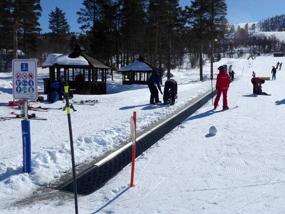 Ski lifts Geilo