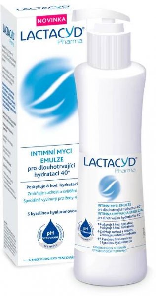 Lactacyd Pharma pro dlouhotrvající hydrataci 40+ 250 ml