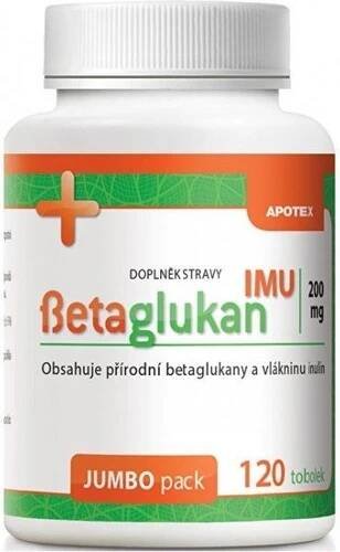 Apotex Betaglukan IMU+ 200 mg 120 tobolek
