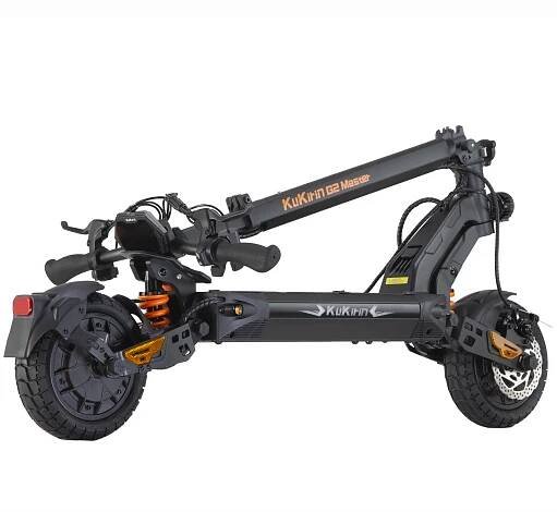 KuKirin G2 Master 2025 Nová verze Terénní skládací elektrická koloběžka 2*1000W Dva motory 52V20.8Ah Městská doprava 10palcové terénní pneumatiky E-koloběžka