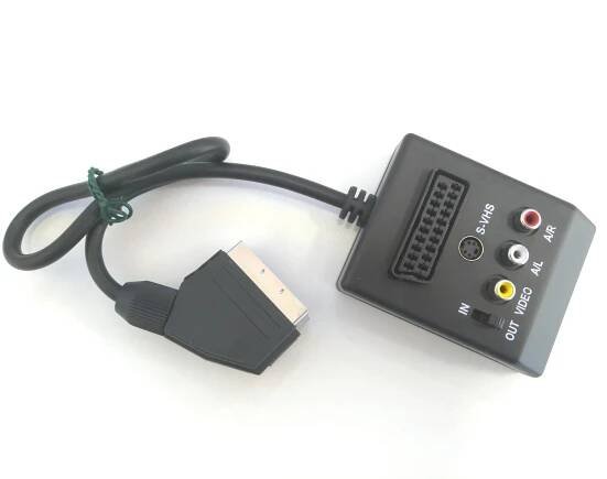Rozbočovač SCART, S-Video, 3x Cinch | Konzoleahry.cz