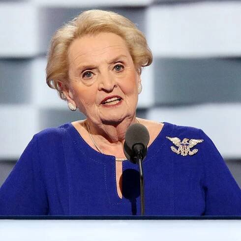 Let Madeleine Albright's DNC Brooch Inspire Your Style
