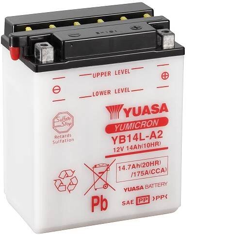 Yuasa YB14L-A2 motobaterie 12 V 14 Ah