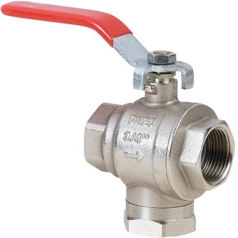 Kulový ventil s magnetem a filtrem 3/4"