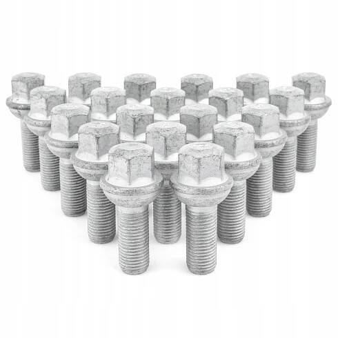 Šrouby na kola ráfků M14x1.5x34mm Kula R14 Klíč 19 FORD VOLKSWAGEN VW