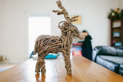 Dřevěné vánoční dekorace a ozdoby