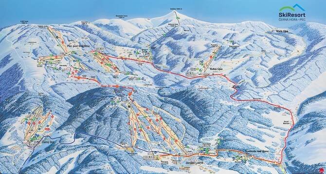 Ski areál Černá hora
