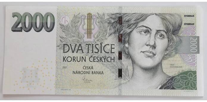 2000 Korun - 2000 Kč / 2007...