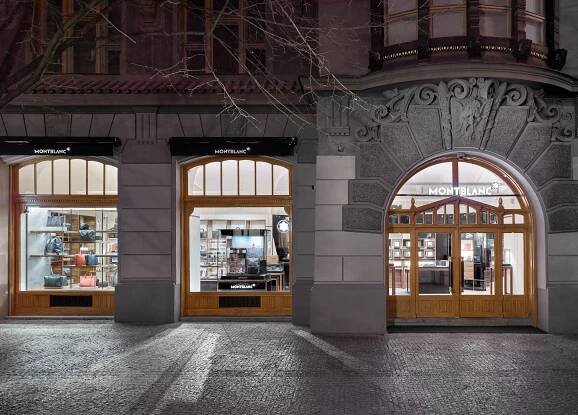 Montblanc otevřel svůj první vlajkový butik v Praze
