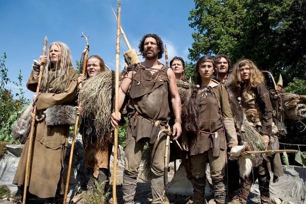 Ulli Maier, Cornelius Obonya, Gregor Bloéb, Michael Dangl, Maya Henselek, Martin Leutgeb, Carmen Gratl - Die Steintaler - von wegen Homo sapiens - Z filmu
