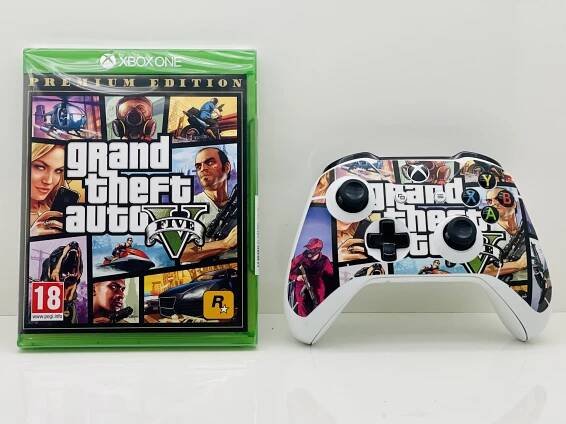 Xbox One X 1TB - GTA V edice + hra 