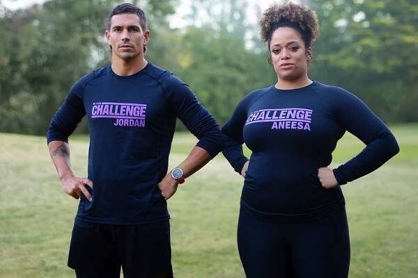 Jordan and his partner Aneesa Ferreira
