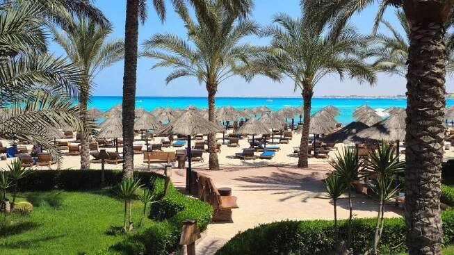 Hotel Carols Beau Rivage, Marsa Matrouh, Egyptský Karibik 3 hod.z ČR