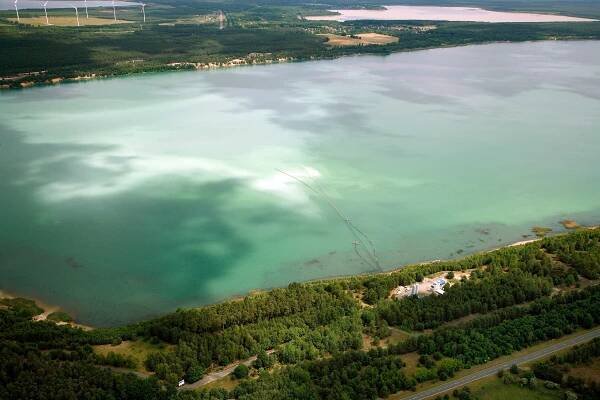 Harbauer reference project: Neutralization plant for the neutralization of the Scheibesee