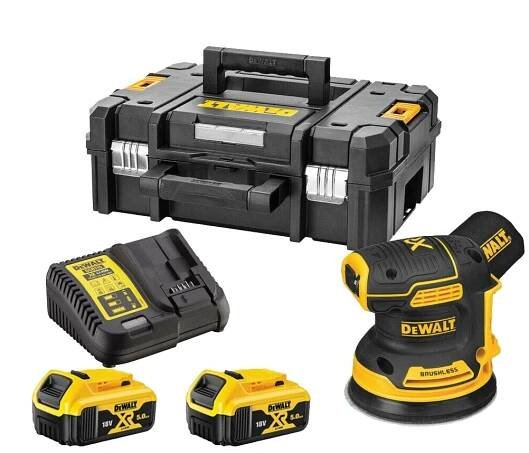 DeWALT DCW210P2 - aku bezuhlíková excentrická brúska